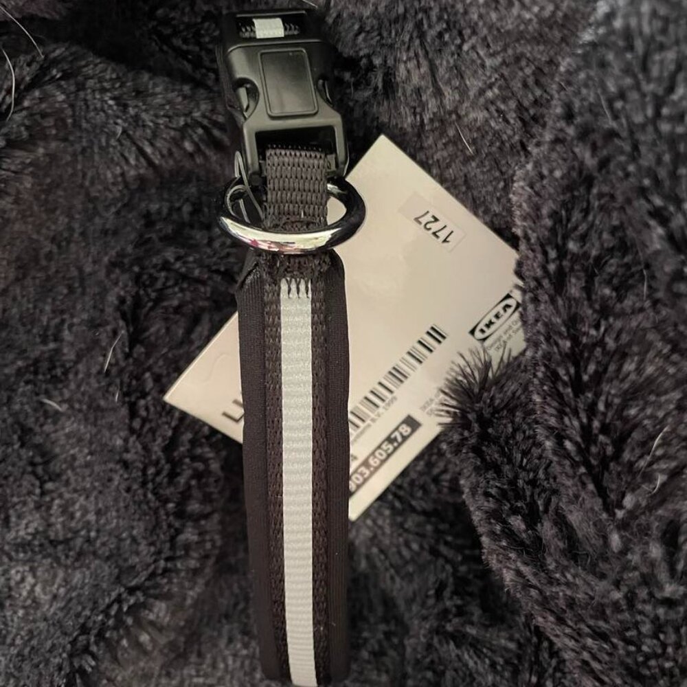 Small Dog Collar: Reflective Soft Padded, XS/XXS